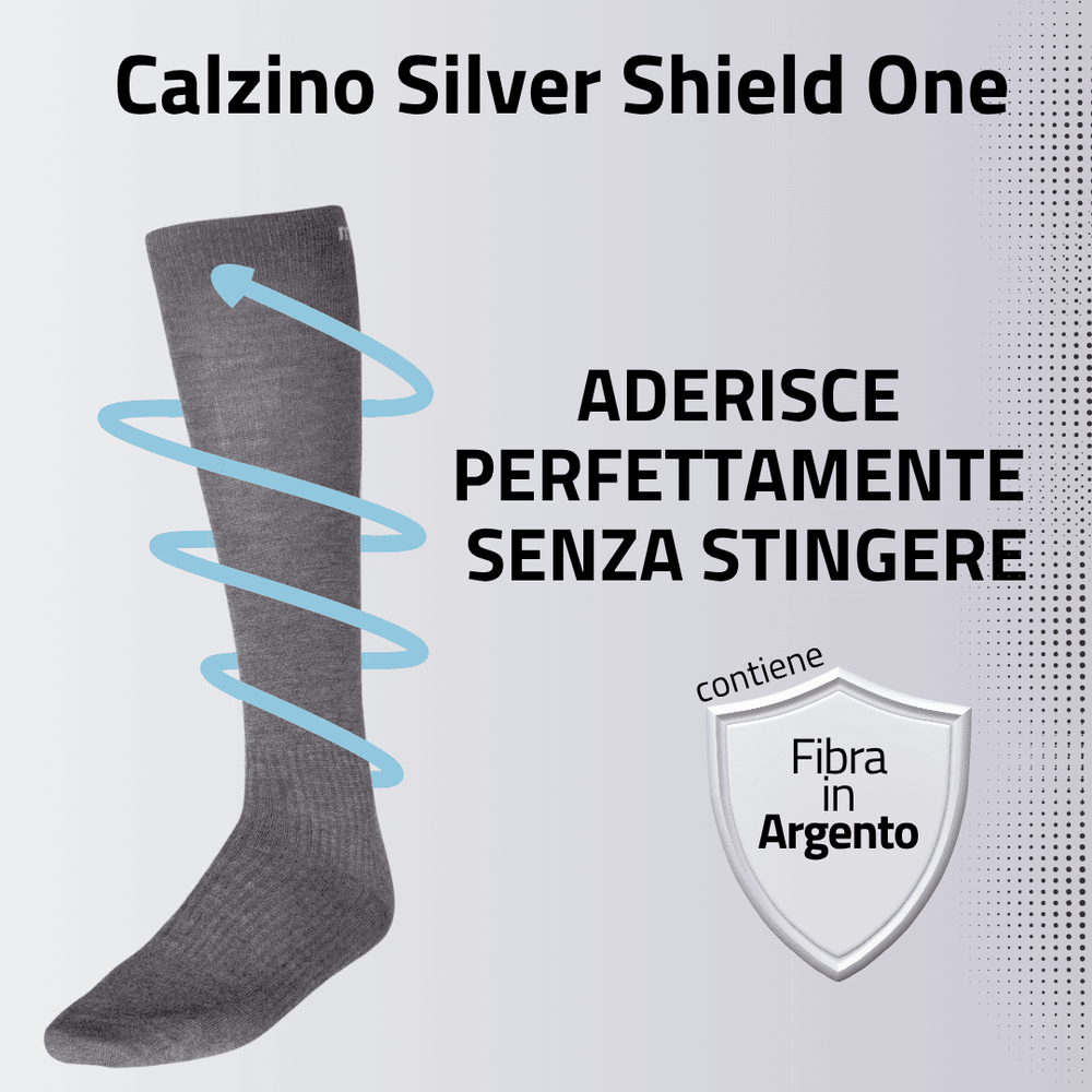 Calzino Tecnico Mototonico Silver Shield One