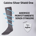 Calzino Tecnico Mototonico Silver Shield One