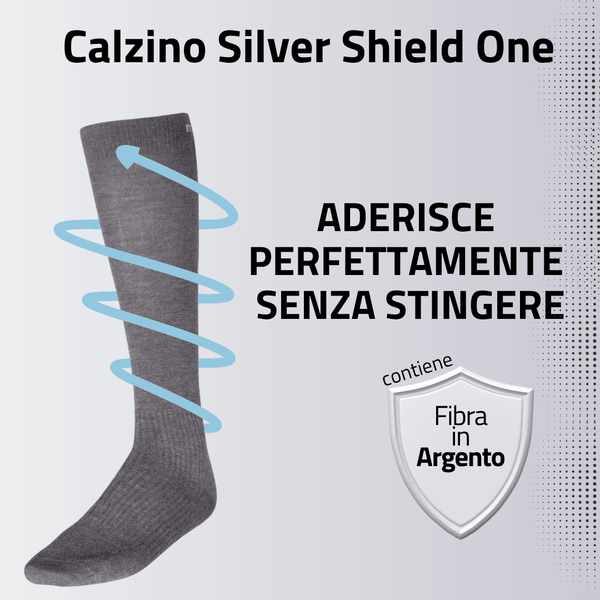 Calzino Tecnico Mototonico Silver Shield One
