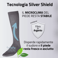 Calzino Tecnico Mototonico Silver Shield One