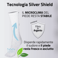 Calzino Tecnico Mototonico Silver Shield