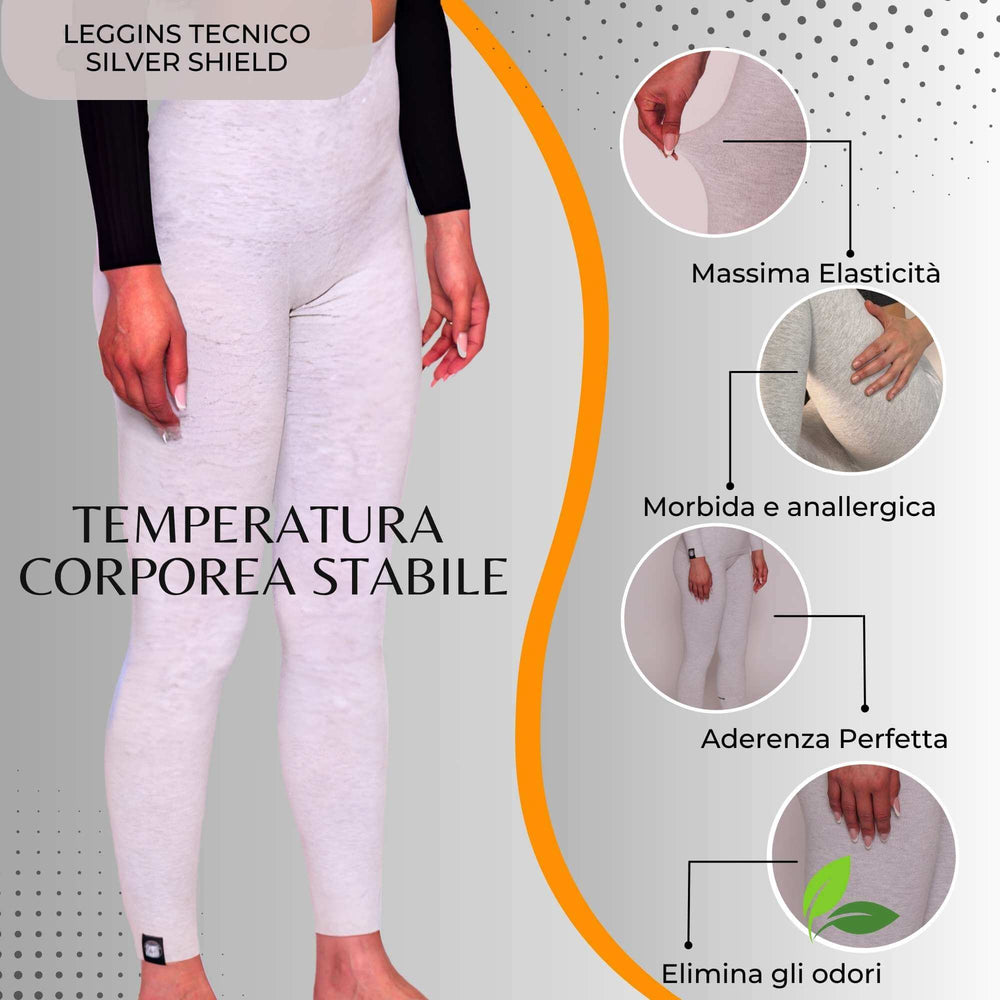 Leggins Tecnico Mototonico Silver Shield