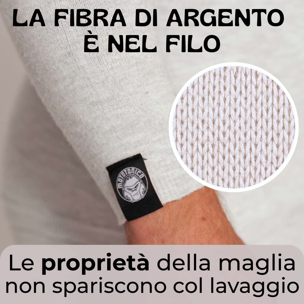 Maglia Tecnica Mototonico Silver Shield