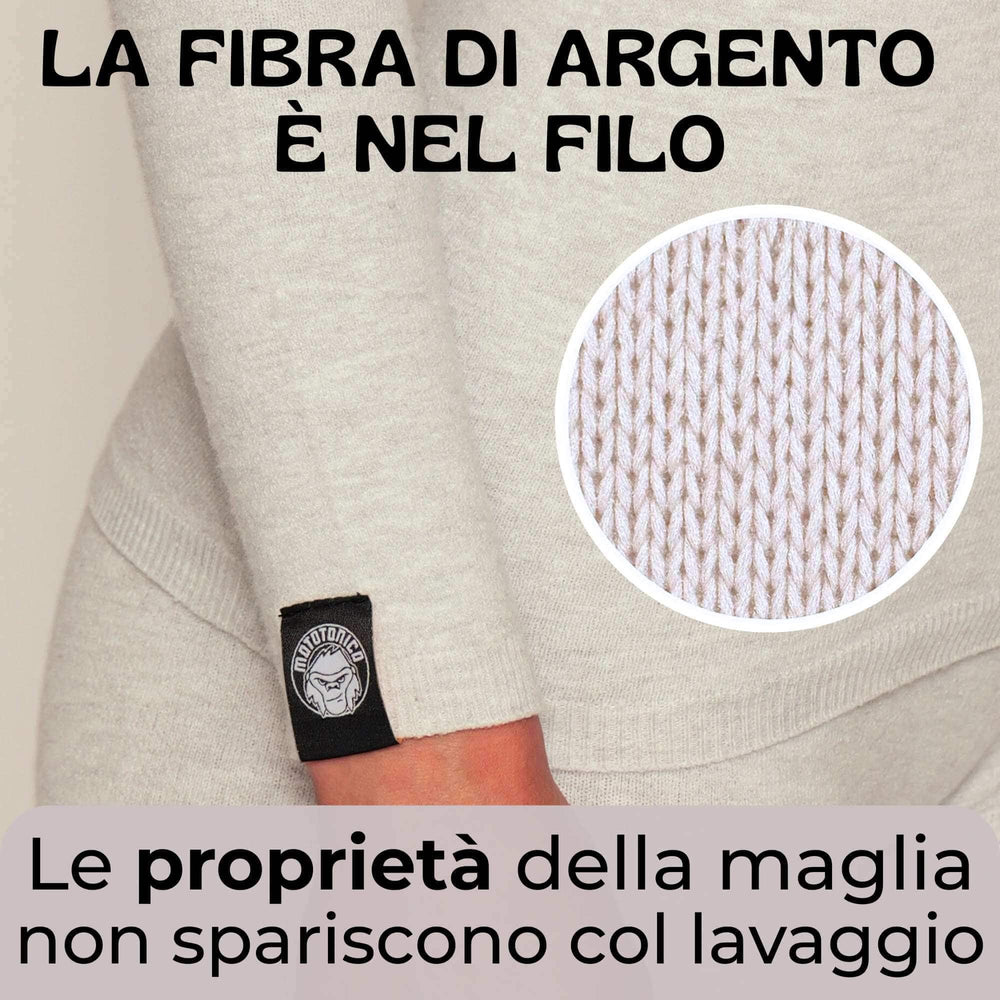 Maglia Tecnica Mototonico Silver Shield